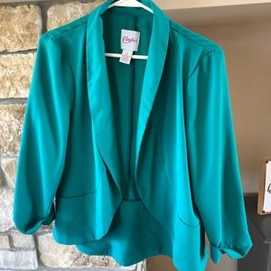 Greenish color blazer